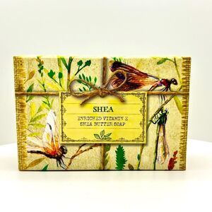 🦋$8 ~ Michel Design Works ~ Boxed Shea Butter Soap ~ 4.5 OZ ~ NEW